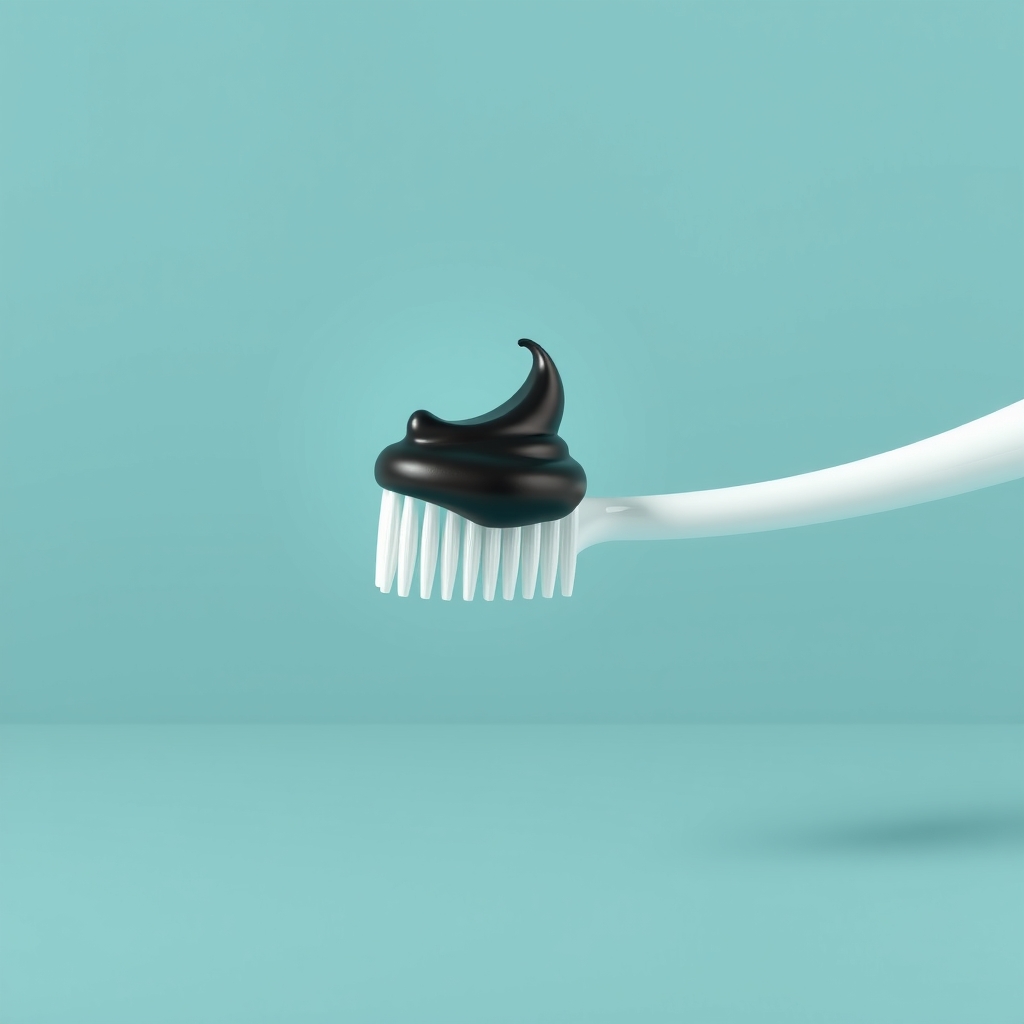 Illustration: Does Charcoal Toothpaste Actually Whiten Teeth or Harm Enamel?