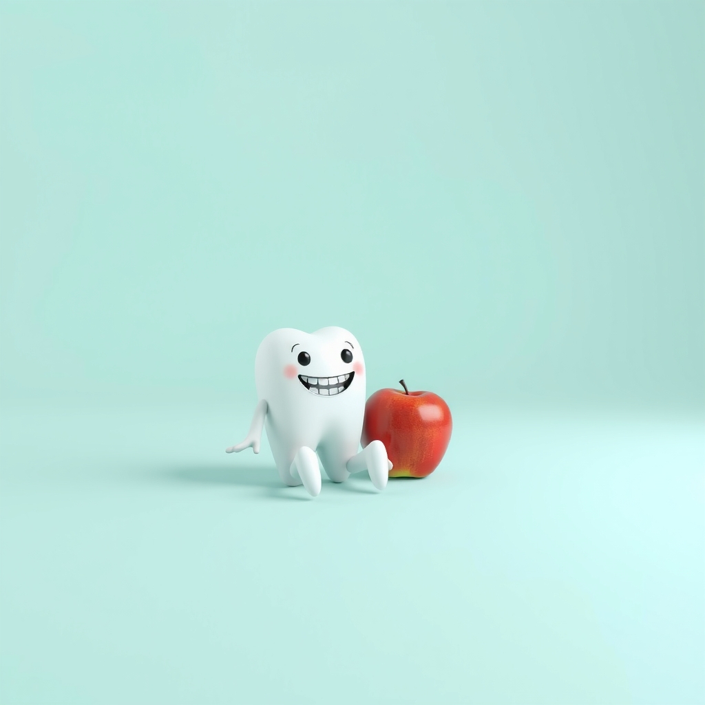 Illustration: Foods and Drinks for Stronger Tooth Enamel: What to Eat and Avoid