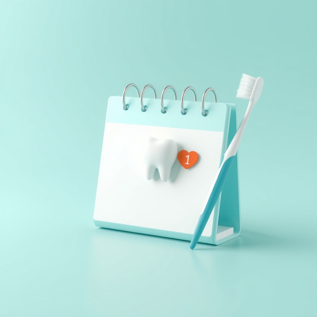Illustration: How Often Should You Schedule Dental Check-ups?