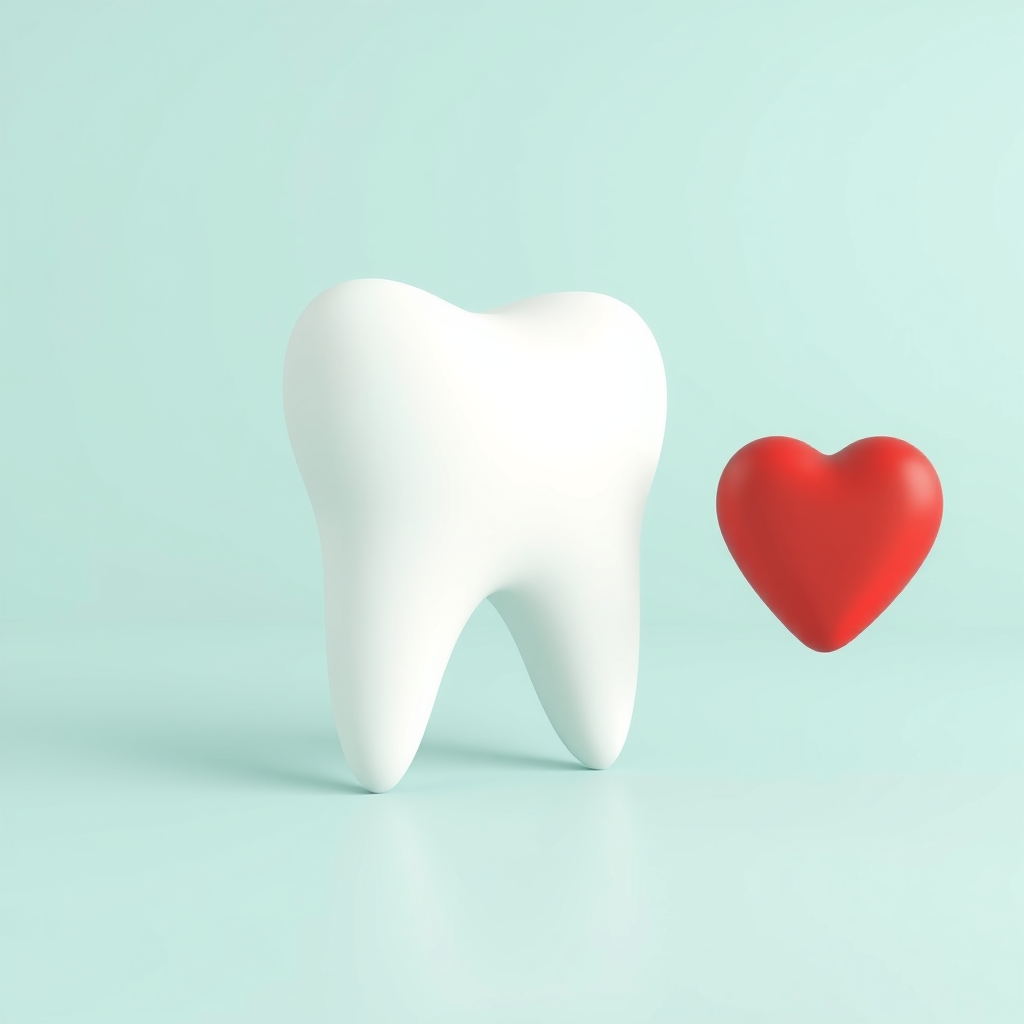 Illustration: Gum Disease and Heart Disease: Understanding the Connection