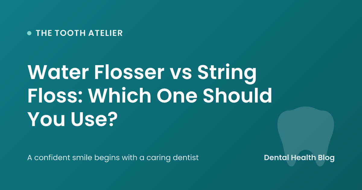 Water Flosser vs String Floss: Which One Should You Use?